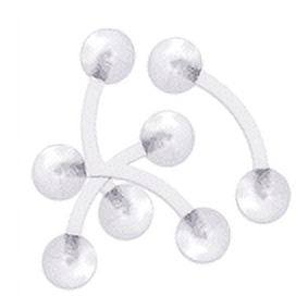 Eyebrow Piercing Retainer 4 Pack