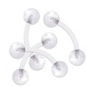 Eyebrow Piercing Retainer 4 Pack