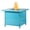 Blue, variant on Aluminum 32-in Square Propane Fire Table with Beads, Covers and Lid