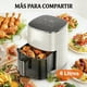 thumbnail image 4 of edx Freidora de Aire, Compacta y Grande de 6 Cuartos de Galón con 400F para una Cocina Multifuncional Eléctrica y Crujiente con LED Digital, Beige, 4 of 9