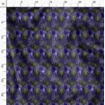 thumbnail image 3 of Soimoi Purple Georgette Viscose Fabric Scared Geometric Galaxy Fabric Prints By Yard 44 Inch Wide, 3 of 6