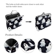 thumbnail image 3 of Ghost Premium Microfiber Coin Purse with Zinc Alloy Jaws - Stylish & Compact Travel Wallet for Coins - 4.3x4.7 in/11x12 cm - Ideal for on-the-go Organization & Easy Access - Durable & Versatile, 3 of 7