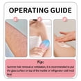 thumbnail image 4 of Xingbo Women Men Crystal Hair Eraser Remover Painless Physical Hair Removal Epilators Pink Gradient Red, 4 of 7