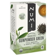 Numi Organic Tea, Gunpowder Green, Tea Bags, 18 Ct