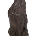 thumbnail image 6 of GDF Studio Mariely Outdoor Caste Stone Greyhound Dog Garden Statue, Dark Brown, 6 of 8