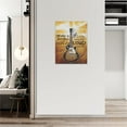 thumbnail image 4 of Guitar Wall Art Vintage Music Guitar Pictures Wall Decor Cool Rock Guitar Canvas Prints Painting Retro Musical Framed Artwork for Bathroom Living Room Bedroom 12"x16", 4 of 6