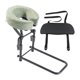 thumbnail image 5 of Reposacabezas de masaje para cama, almohada facial de esponja, portátil, versátil, ergonómico. Verde, 5 of 9