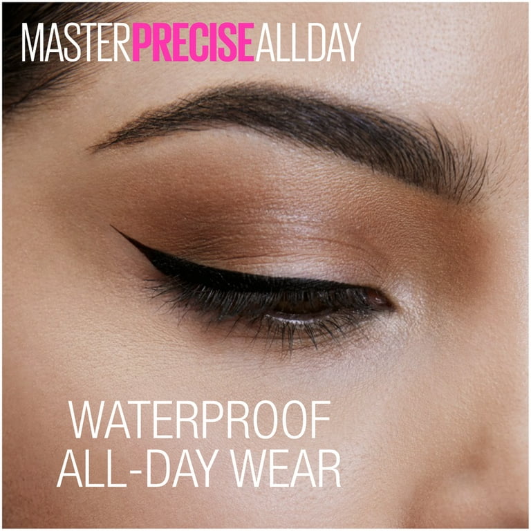 Maybelline Eyestudio Master Precise All Day Liquid Eyeliner Makeup, Black, fl. oz. - Walmart.com