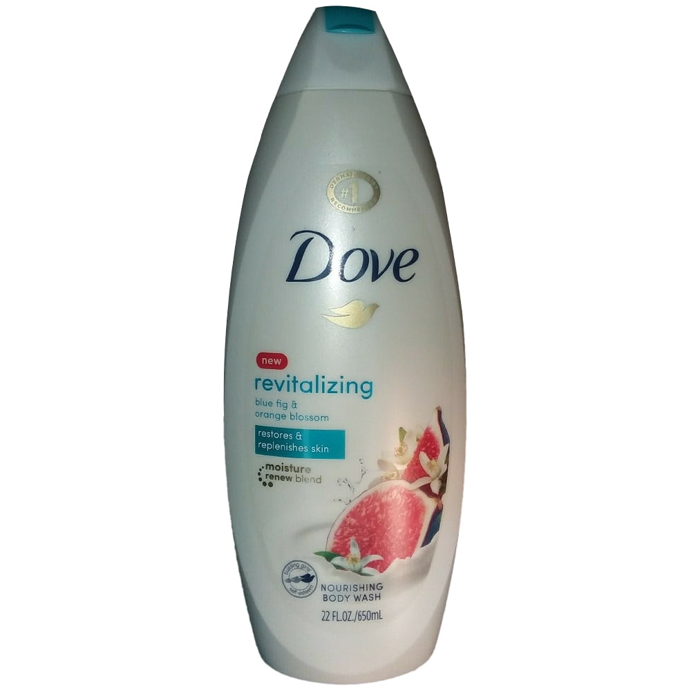 Pack of (2) Dove Go Fresh, Body Wash, Blue Fig And Orange Blossom, 22 fl oz