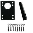 thumbnail image 1 of Longboard Angled Wedge Rubber Riser Pads 5/16-9/16 (8mm-14mm) with 1.5" Hardware, 1 of 1