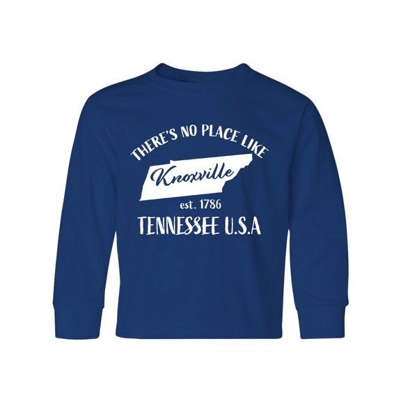 Inktastic There's No Place Like Knoxville Tennessee Long Sleeve Youth T-Shirt