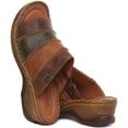 thumbnail image 4 of Josef Seibel Catalonia 64 Women's Leather Open Toe Mule Sandal In Brown Size 8.5, 4 of 6