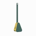 thumbnail image 1 of 1.96 x 16.141 x 2.79inch Toilet Cleaning Brush With Long Handle, Golf Silicone, Wall Mount, 360° Deep Cleaning Brush, Bendable Brush Head , No Drilling Required （Midnight Green）, 1 of 9