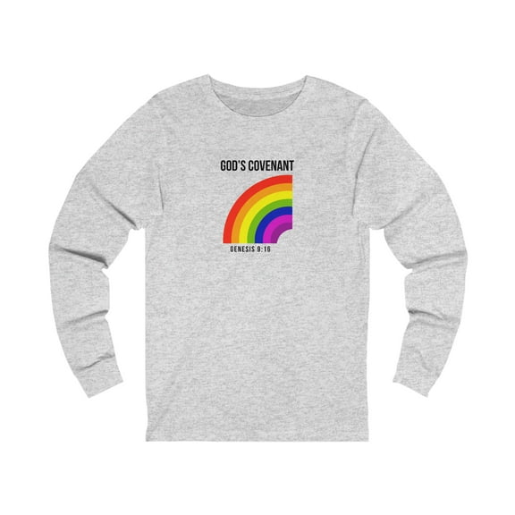 God's Covenant Men's Unisex Jersey Long Sleeve Tee