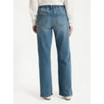 thumbnail image 3 of No Boundaries Studded Wide Leg Jeans, 31'' Inseam, Women’s, 3 of 5