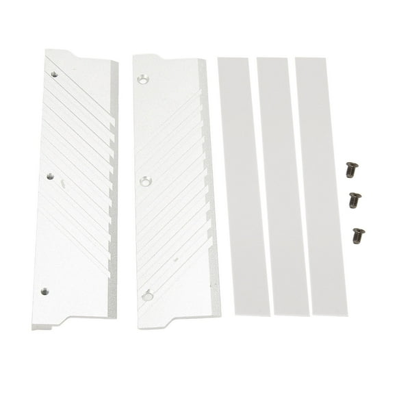 DDR5 Heatsink, Aluminum Alloy Memory RAM Cooler with Heat Dissipation Sticker for DDR5 Memory Module Computer Water Cooling System