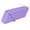 Purple #012, variant on Triangle Pencil Case, Large Capacity Silicone Foldable Standing Pencil Pouch, Portable Vertical Desk Organizer for School Office Makeup (Blue)