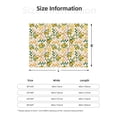thumbnail image 5 of Yiaed Fruit Print Blanket Throw Blanket Soft Cozy Flannel Blanket for Home Bed Sofa Couch Chair-60"x50", 5 of 6