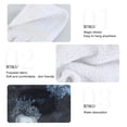 thumbnail image 5 of Skulls Blue Roses Hearts Valentine Hanging Towels with Loop Hand Towels Nylon Fastener Tape Design Dish Cloths 2 Pieces, 5 of 7