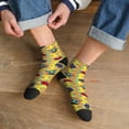 thumbnail image 3 of Pofeuu 90s Audio Tape Print 30cm Socks, Adult Running Hiking Socks for Youth and Adult, 3 of 7