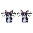 thumbnail image 1 of 2X Puppy Dog Glasses Holder Stand Retenedores de Gafas Gafas de Sol Display Cute Animal Design Gift (Bulldog), 1 of 8
