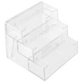thumbnail image 2 of GOOHOCHY Caja de almacenamiento para tarjetas de presentación, soporte para tarjetas de mesa, organizador de tarjetas transparente, contenedor transparente para tarjetas., 2 of 7
