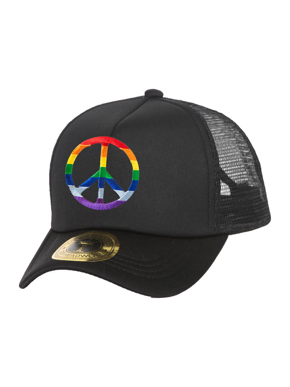 Mesh Baseball Caps Unicorn Rainbow Adjustable Sports Trucker Sun Hats For Outdoor