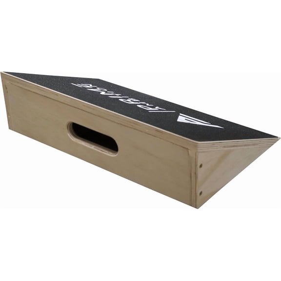 Premium Knees Over Toes Slant Board for Calf Stretching - Athletic Performance, Training Slant Board for Squats - Slanted Squat Board Non-Slip Surface - 25 Degree Incline, 1000 Lbs Weight Capacity