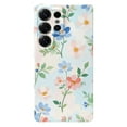 thumbnail image 1 of SKLYDDI Funda para Galaxy S25 Ultra Diseño Floral Azul y Blanco, 1 of 7