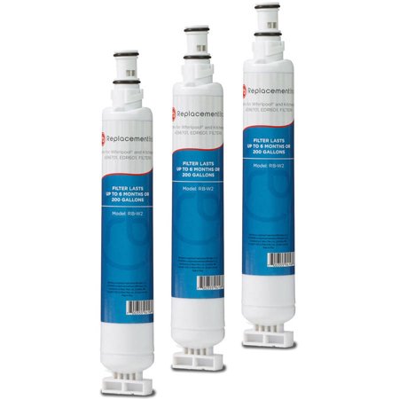 whirlpool comparable 3pk refrigerator filter water