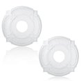 thumbnail image 1 of 2 Pieces PU Ceiling Medallion Decorative Ceiling Fan Medallion for Light Fixtures Ceiling Fans Chand, 1 of 5