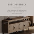 thumbnail image 5 of Maven Lane Turner Wooden Media Unit in Antiqued White Finish, 5 of 7