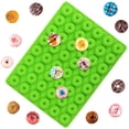 thumbnail image 4 of Molde de silicona versátil para donas para elaborar dulces, molde para donas en miniatura, molde para gomitas de caramelo con diseño flexible y resistente a la temperatura, 4 of 8