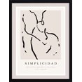 thumbnail image 1 of Cuadro Decorativo FABRICA GALERIA Siluetas en Línea 043, 1 of 3