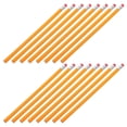 thumbnail image 3 of HB Wooden Pencils Bulk Pack 100pcs with Erasers Long Wood Pencils for Writing Drawing Sketching Ergonomic Design Break Resistant Classroom Supplies, 3 of 5