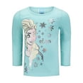 Disney Frozen Elsa Toddler Girls Zip Up Vest TShirt and Leggings 3