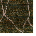 thumbnail image 3 of Rugsotic Carpets Handmade Rugs Hand Knotted Loom Rectangle 5'x8' Green Beige Silk for Indoor Use, 3 of 5