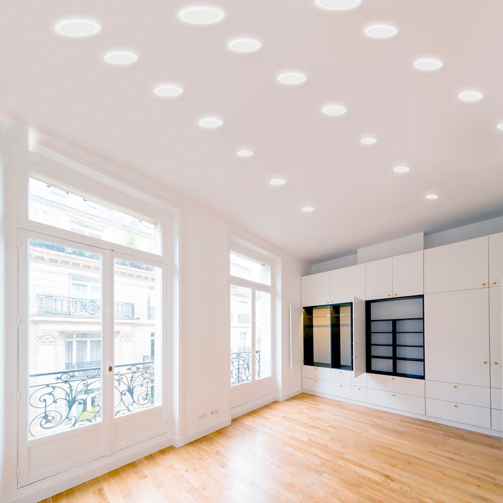 220V White LED Ceiling Down Light Wireless Bluetooth LED Smart Spotlight Bedroom Living Room