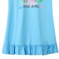 thumbnail image 3 of ATAIKU 3-10Y Girls Nightgowns Dinosaur Sleepwear Night Sleep Dress Pajamas Little Kids Toddler Soft Nightgown, 3 of 6