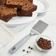 thumbnail image 3 of Spatule à Dessert Mainstays en Acier Inoxydable, Gris, 3 of 9