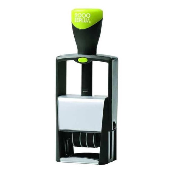 2000 Plus Self-Ink Microban Date Stamp, Font 14 038867