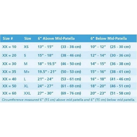 Breg Knee Brace Cotton Undersleeve (Medium)