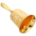 thumbnail image 4 of Traditional Hand Bell Vintage Peacock Embossment Hand Bell Loud Sound Call Bell, 4 of 8