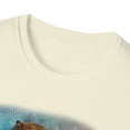 thumbnail image 3 of Three Capybara Moon, Gildan Unisex Softstyle T-Shirt, Graphic Tee, S-3XL, 3 of 3