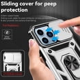 thumbnail image 5 of Estuche GANGXUN para iPhone 13 Pro, soporte giratorio 360°, estilo mecánico y magnético, 5 of 5