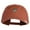 Red, variant on US Marine Semper Fidelis Design Embroidered Washed Solid Pigment Dyed Cotton Twill Brass Buckle Cap - Black OSFM