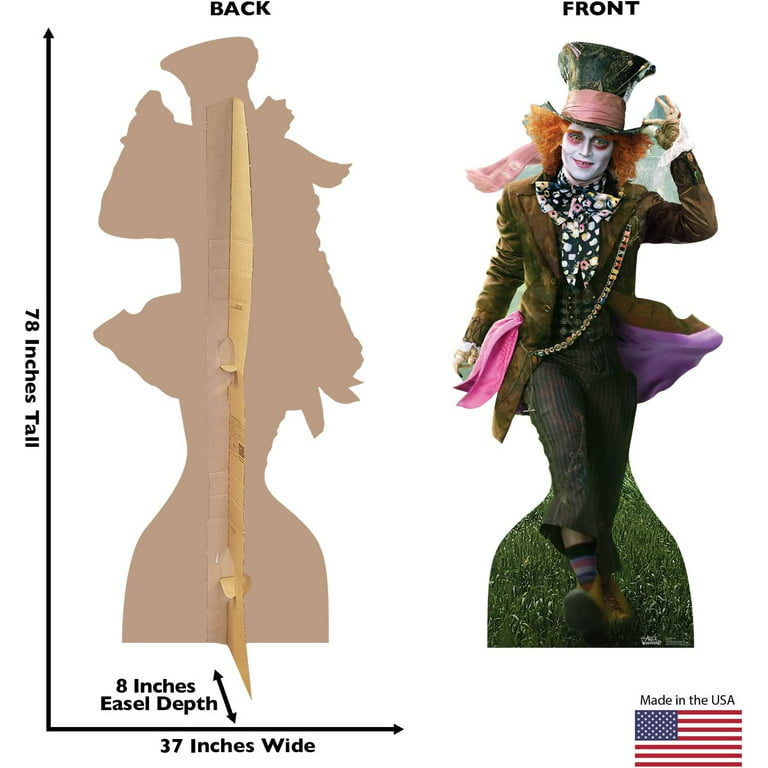 Alice In Wonderland Mad Hatter's Tea Party Child Size Stand-in Cardboard  Cutout / Standee