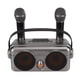 thumbnail image 2 of Sistema de altavoces de Karaoke portátil, potente máquina de Karaoke Bluetooth con micrófonos inalámbricos duales para exteriores e interiores, 2 of 8