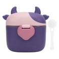 thumbnail image 2 of Large Capacity Baby Milk Powder Dispenser On The Go, Portable Container for Milk Powder, Snacks, Candy, Fruits with Spoon and Sealed Storage Tank, PP Material, Heat Prevention, 2 of 7