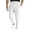 White, variant on SMihono Savings Men's Trousers Slim Drawstring Slim Elastic Straight Leg Sports Casual Pants Trousers Athletic-Fit Full Length Pants for Men Black 4